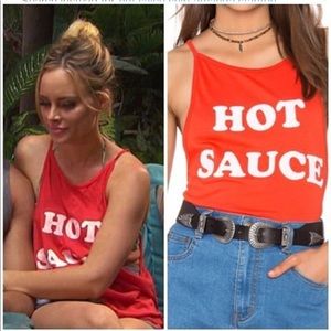 The Laundry Room x REVOLVE Hot Sauce High Neck T